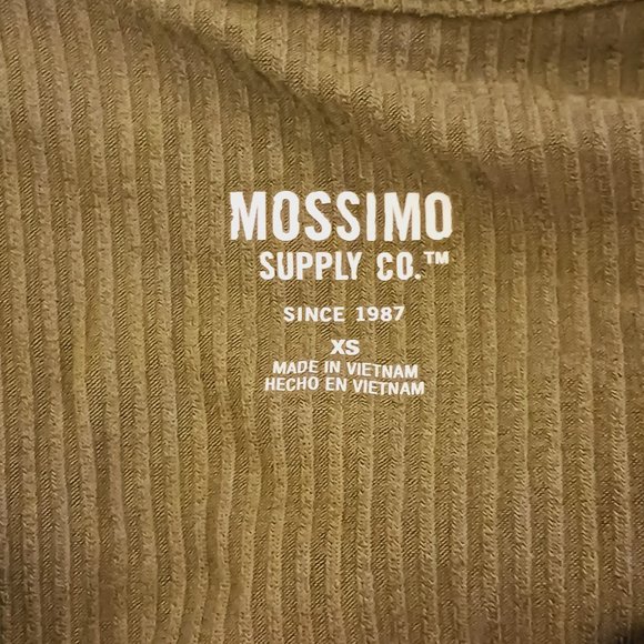 NWT Olive Green Mossimo Bodycon Mini Dress - Picture 6 of 9